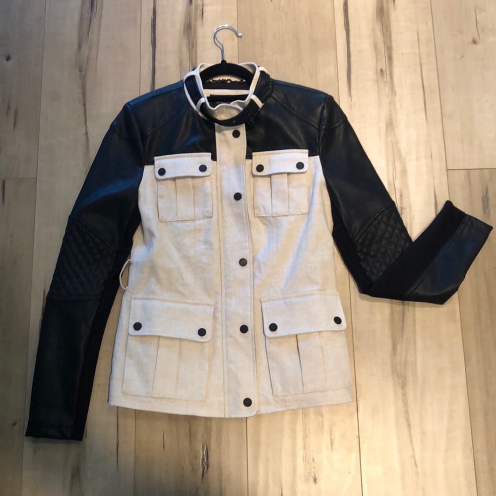 BCBG Color Canvas Jacket - Picture 1 of 5